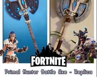 Fortnite Weapons Etsy - fortnite primal hunter set battle axe replica